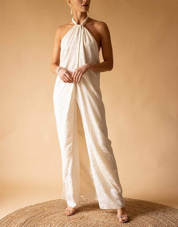 JOHANNA ORTIZ-Ecru Garden Oasis Pants-