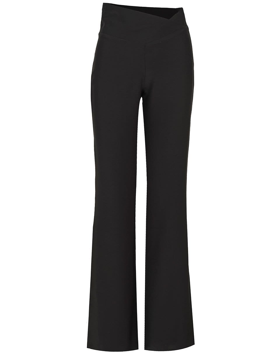JOHANNA ORTIZ-Black Suspenseful Pants-