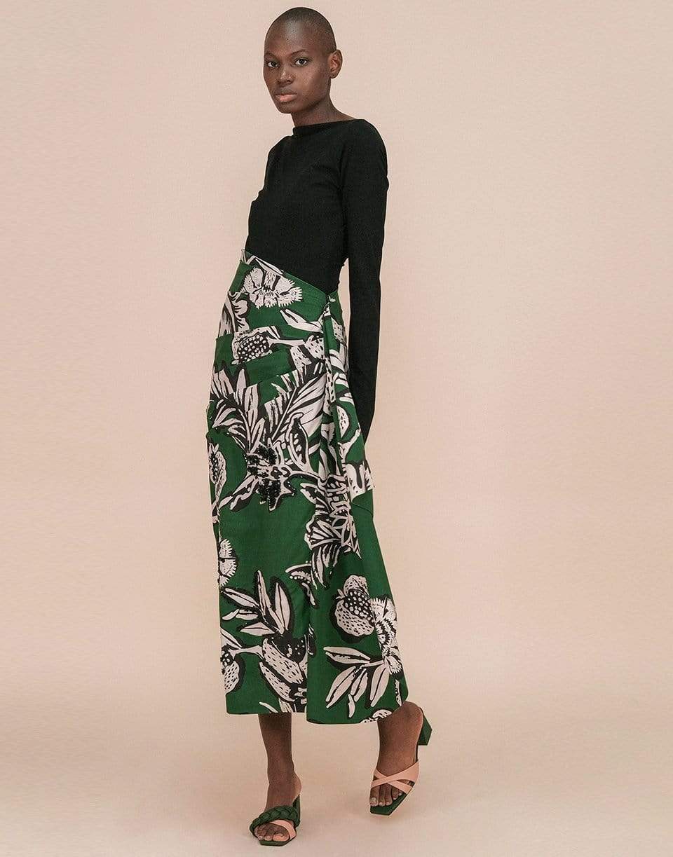 JOHANNA ORTIZ-Profoundly Yours Wrap Skirt-