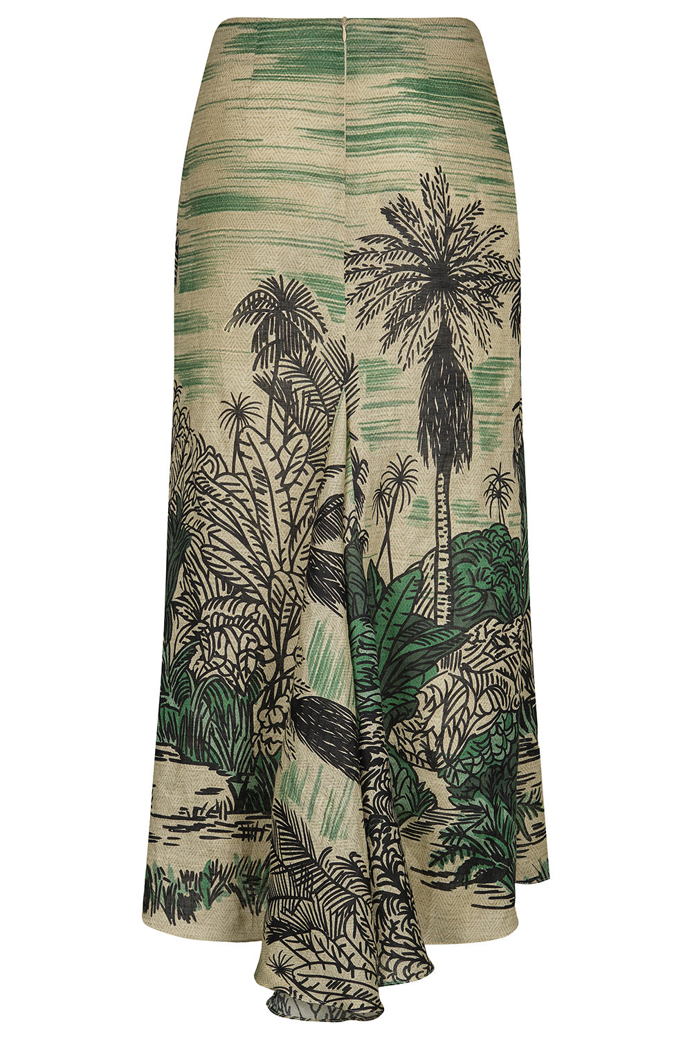  Muralla Del Sol Ankle Skirt-NOVELTY-4-CLOTHINGSKIRTMIDI-JOHANNA ORTIZ 