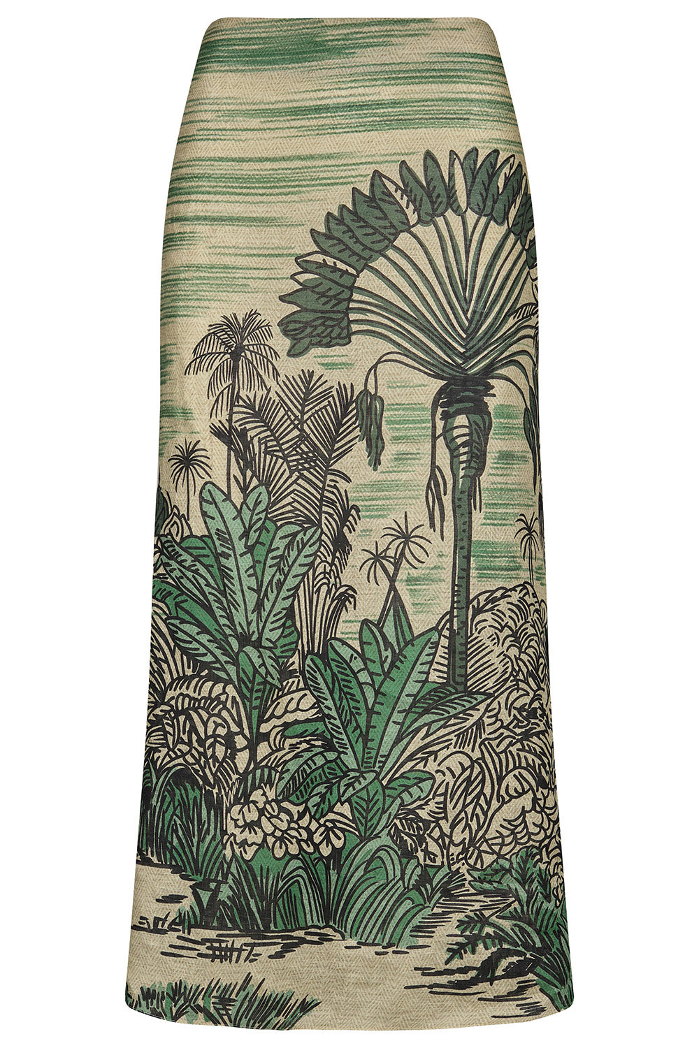  Muralla Del Sol Ankle Skirt-NOVELTY-4-CLOTHINGSKIRTMIDI-JOHANNA ORTIZ 
