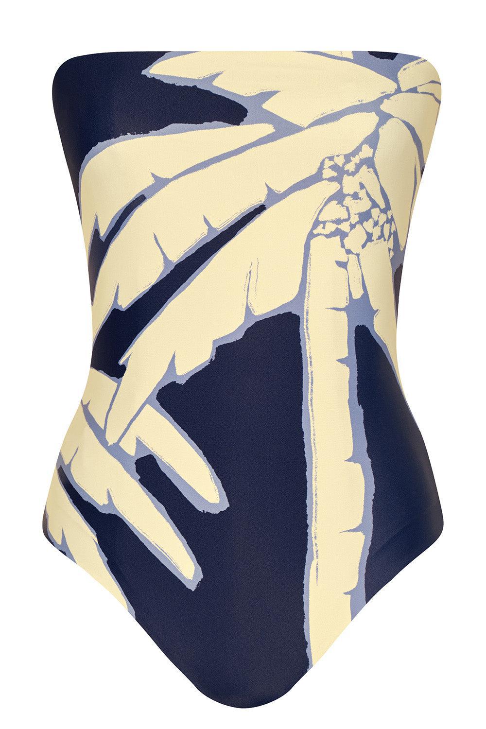 Alta Mar One Piece-BLU/ECRU-XS-CLOTHINGSWIM-JOHANNA ORTIZ