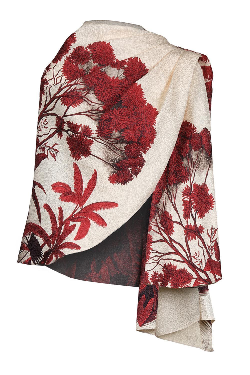 Ocean Of Secrets Cape-CREAM-2-CLOTHINGTOPBLOUSE-JOHANNA ORTIZ