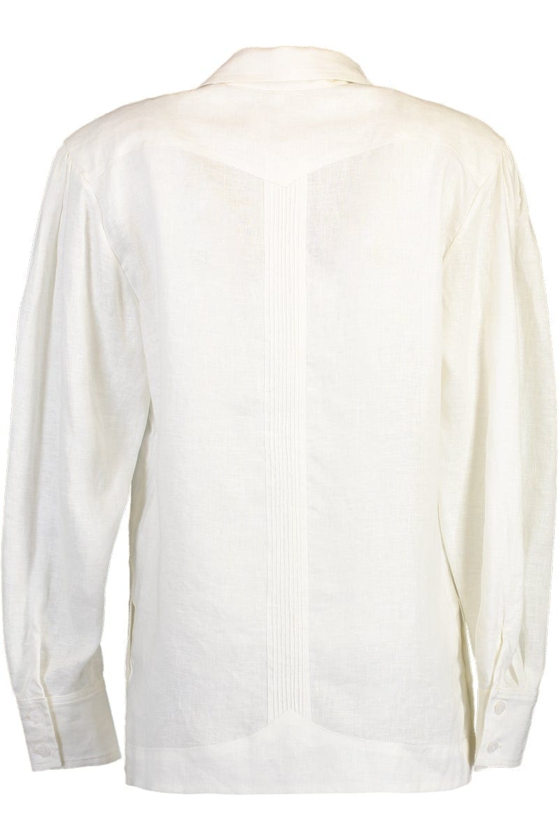 JOHANNA ORTIZ-Anhelos De Paz Guayabera Shirt-