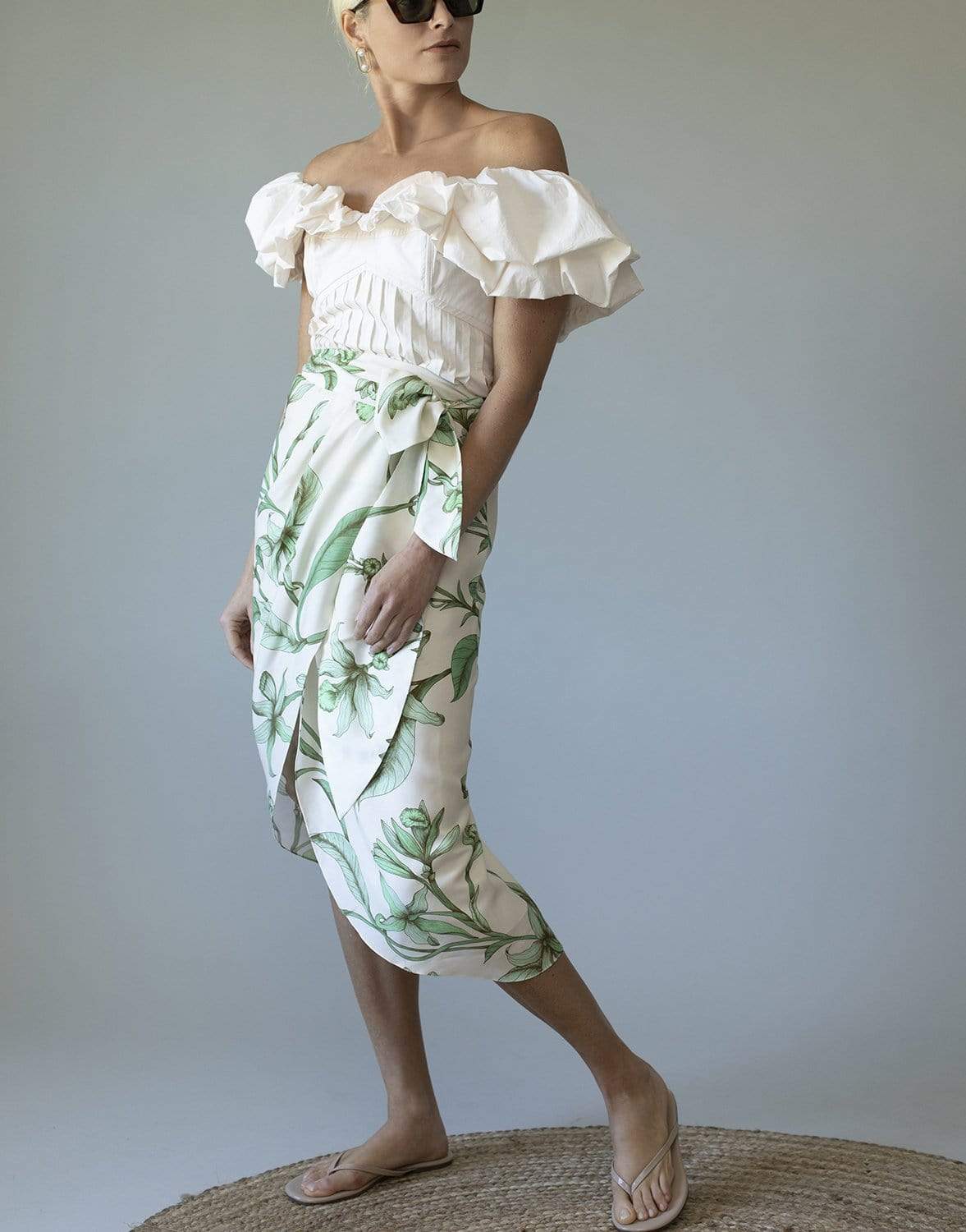 JOHANNA ORTIZ-Intellectual Femme Top-