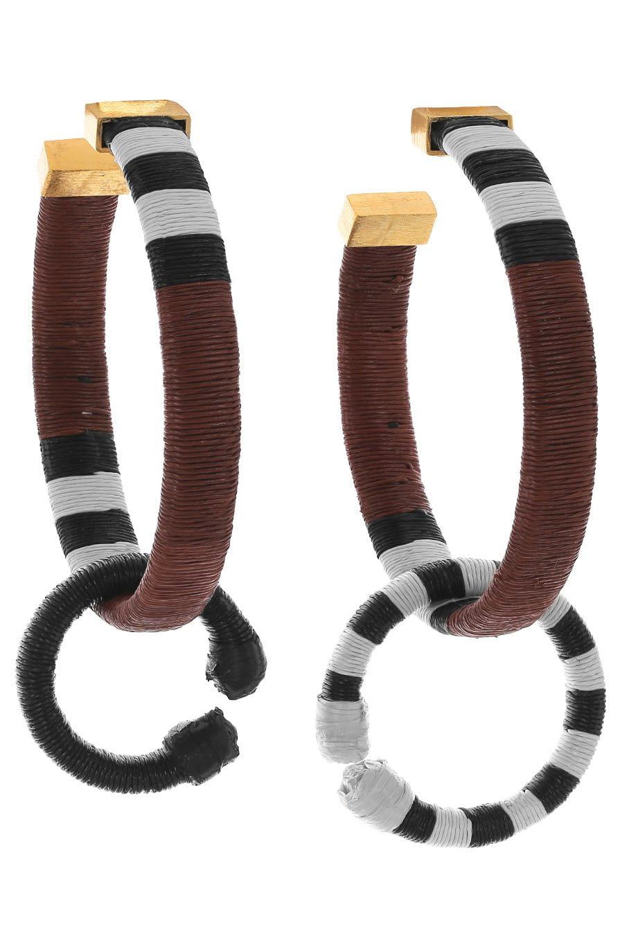 JOHANNA ORTIZ-Color Parallelism Earrings-TERRACTA