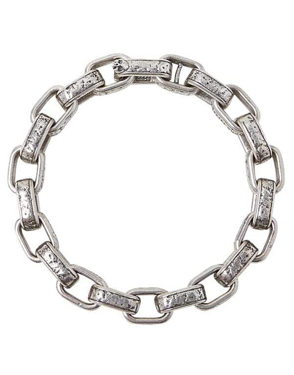 JOHN VARVATOS-Artisan Silver Link Bracelet-SILVER
