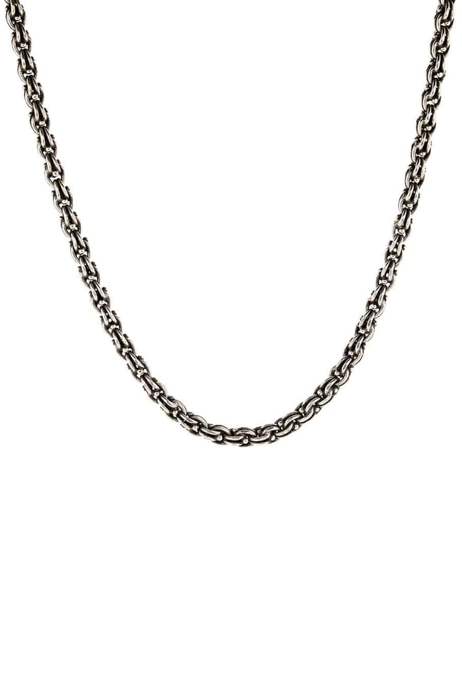 JOHN VARVATOS-John Varvatos Silver Chain Necklace-SILVER