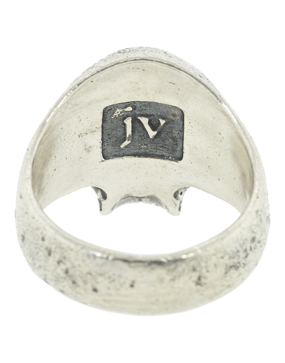 JOHN VARVATOS-Silver Skull Ring-SILVER