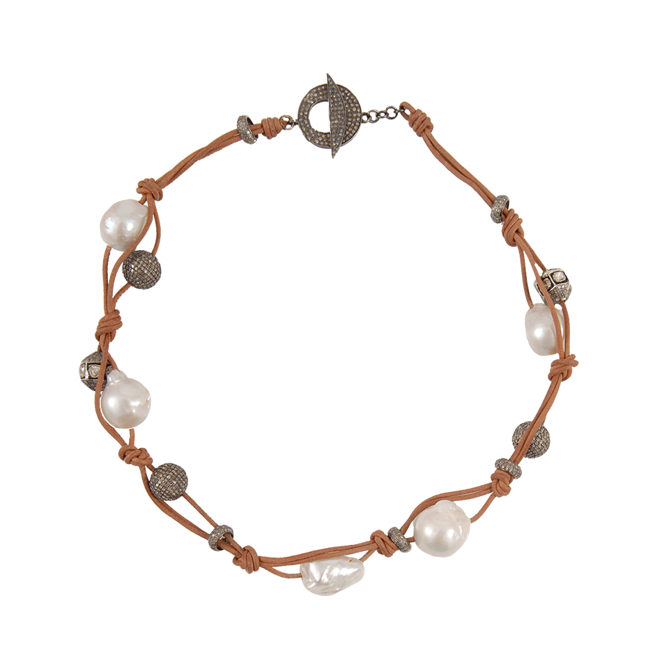 JORDAN ALEXANDER-Birds Nest Necklace-SILVER