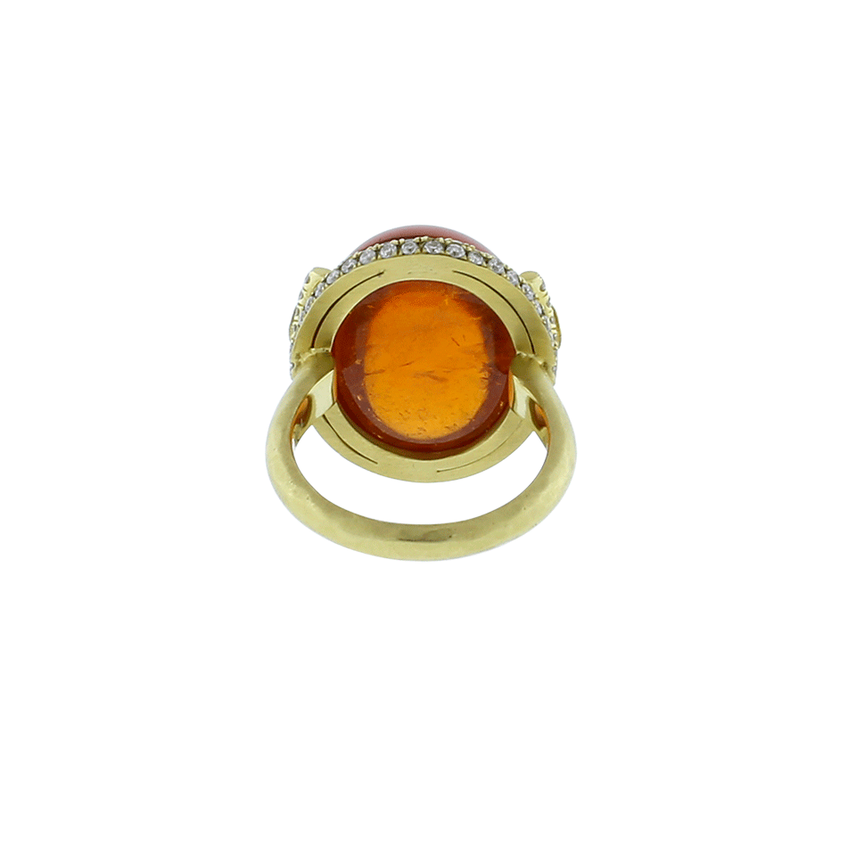 JORDAN ALEXANDER-Spessartite Garnet Ring-YELLOW GOLD