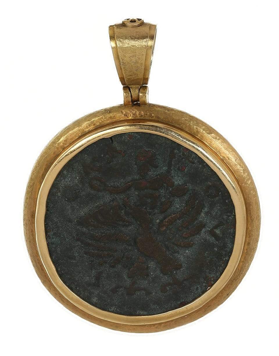JORGE ADELER-Authentic Ancient Zeus Pendant-YELLOW GOLD