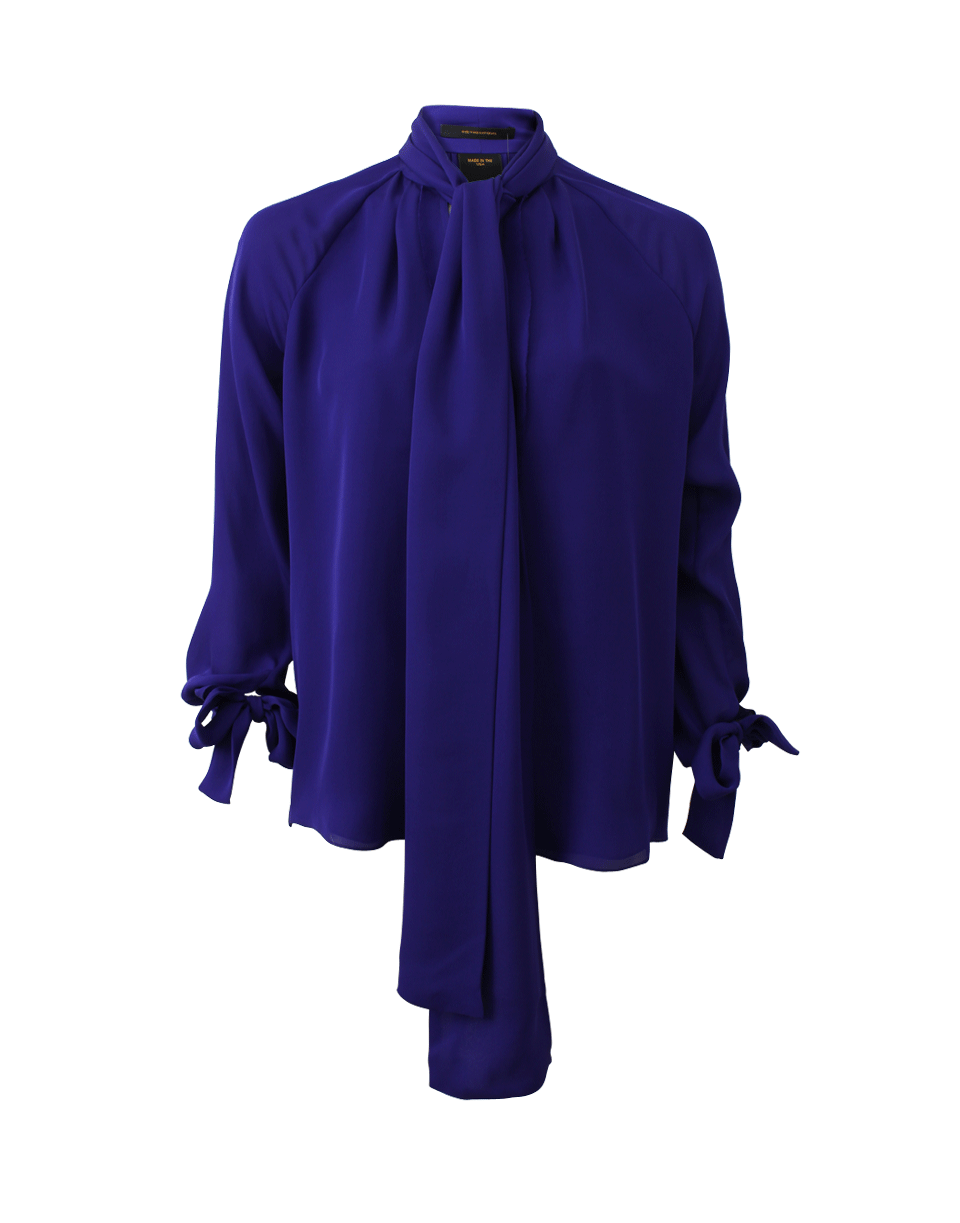 JUAN CARLOS OBANDO-Double Georgette Blouse-