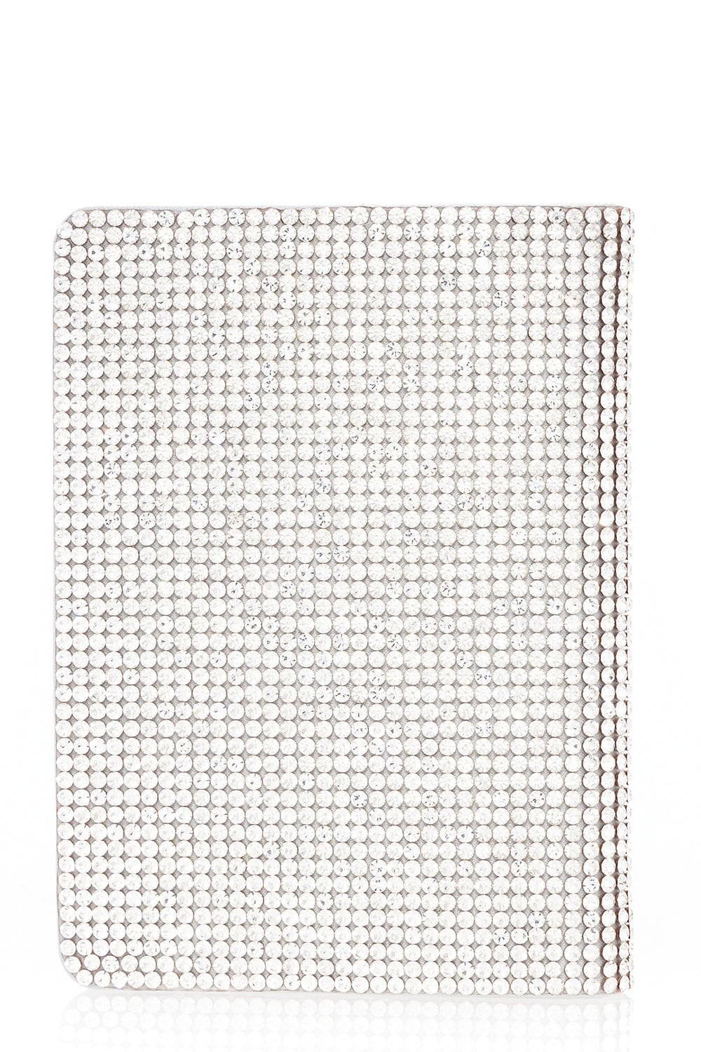 JUDITH LEIBER-Traveler Passport Holder - Silver-RHINE