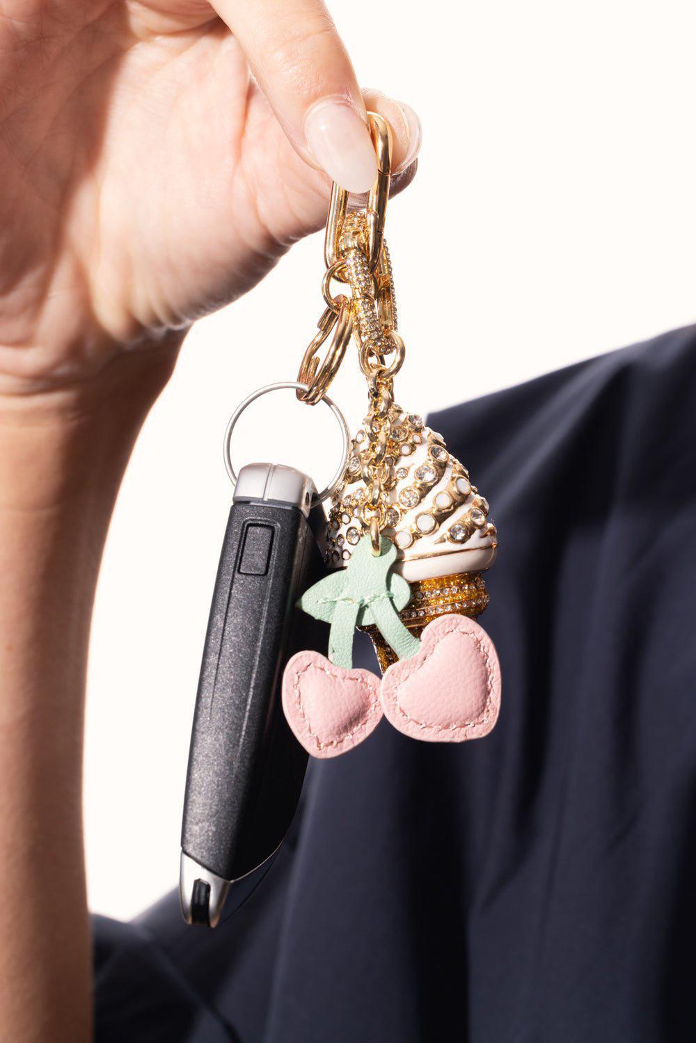 JUDITH LEIBER-Ice Cream Charm Set-VANILLA