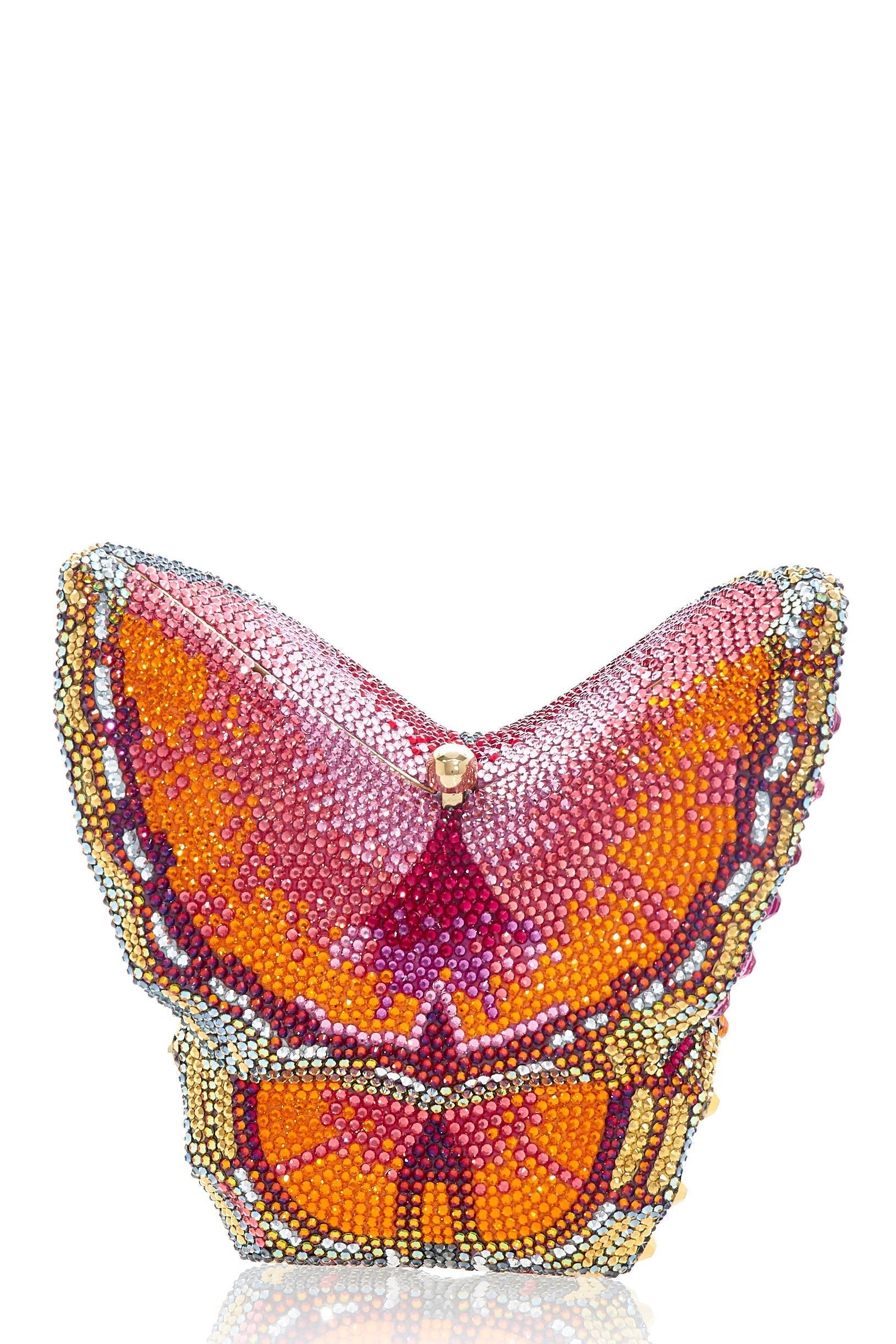 JUDITH LEIBER-Butterfly Clutch - Champagne Multi-FIRECLPR