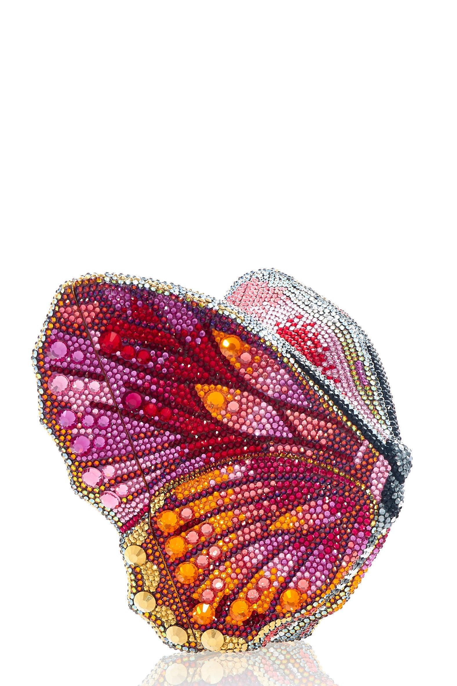 JUDITH LEIBER-Butterfly Clutch - Champagne Multi-FIRECLPR