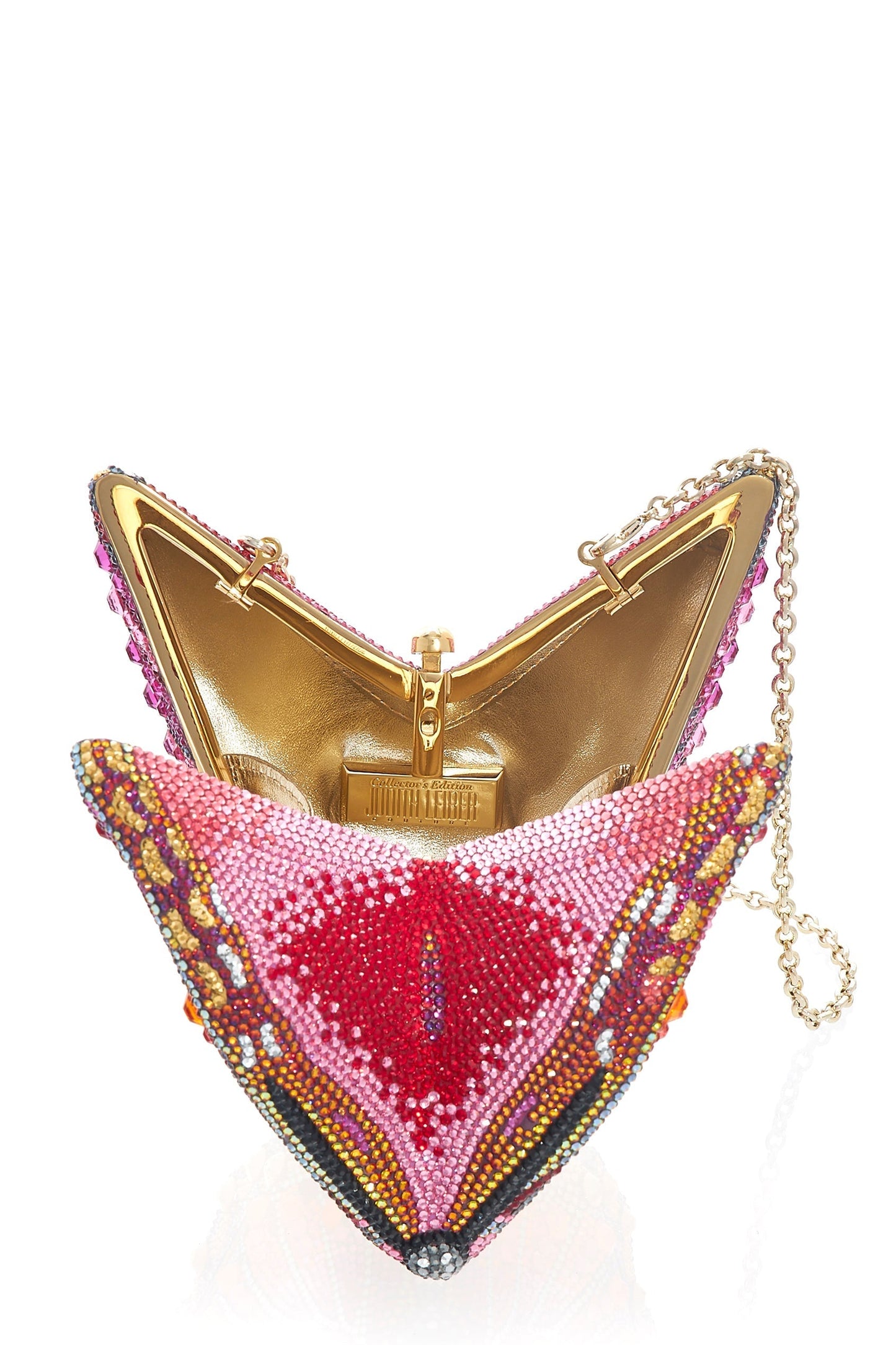 JUDITH LEIBER-Butterfly Clutch - Champagne Multi-FIRECLPR