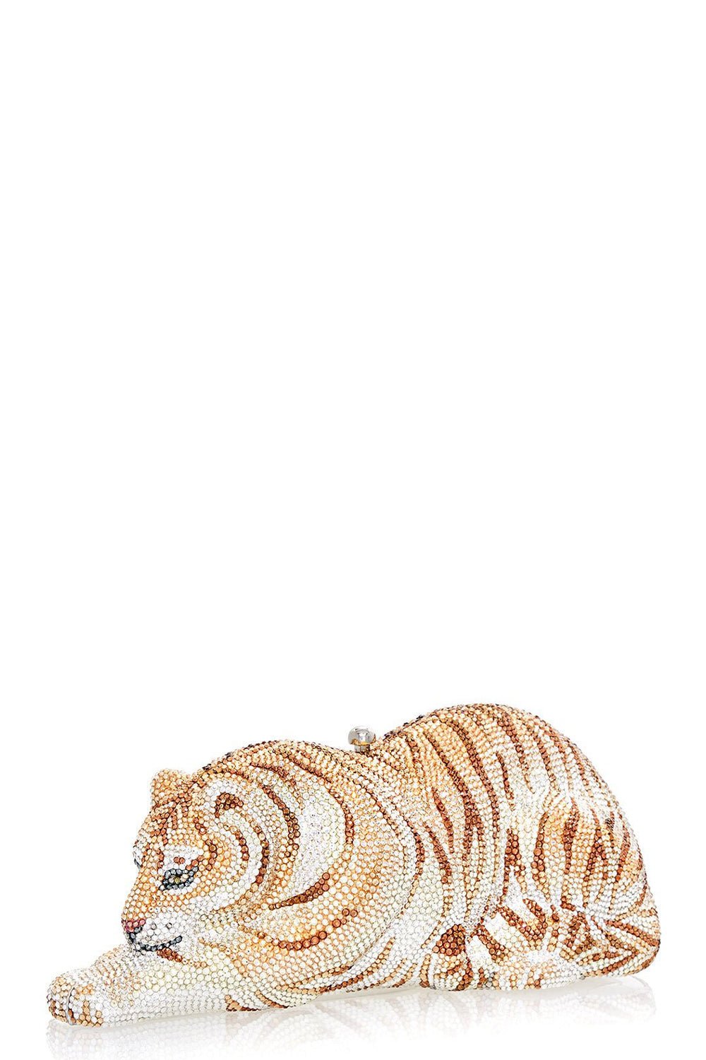 JUDITH LEIBER-Wildcat Golden Cub Bag-GOLDEN
