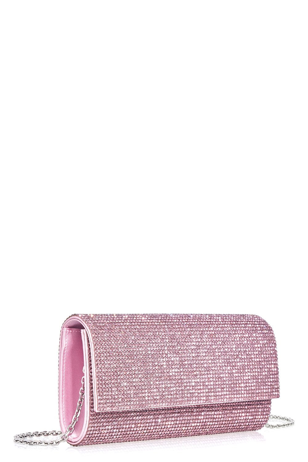 JUDITH LEIBER-Perry Clutch - Light Amethyst-LT AMTHS