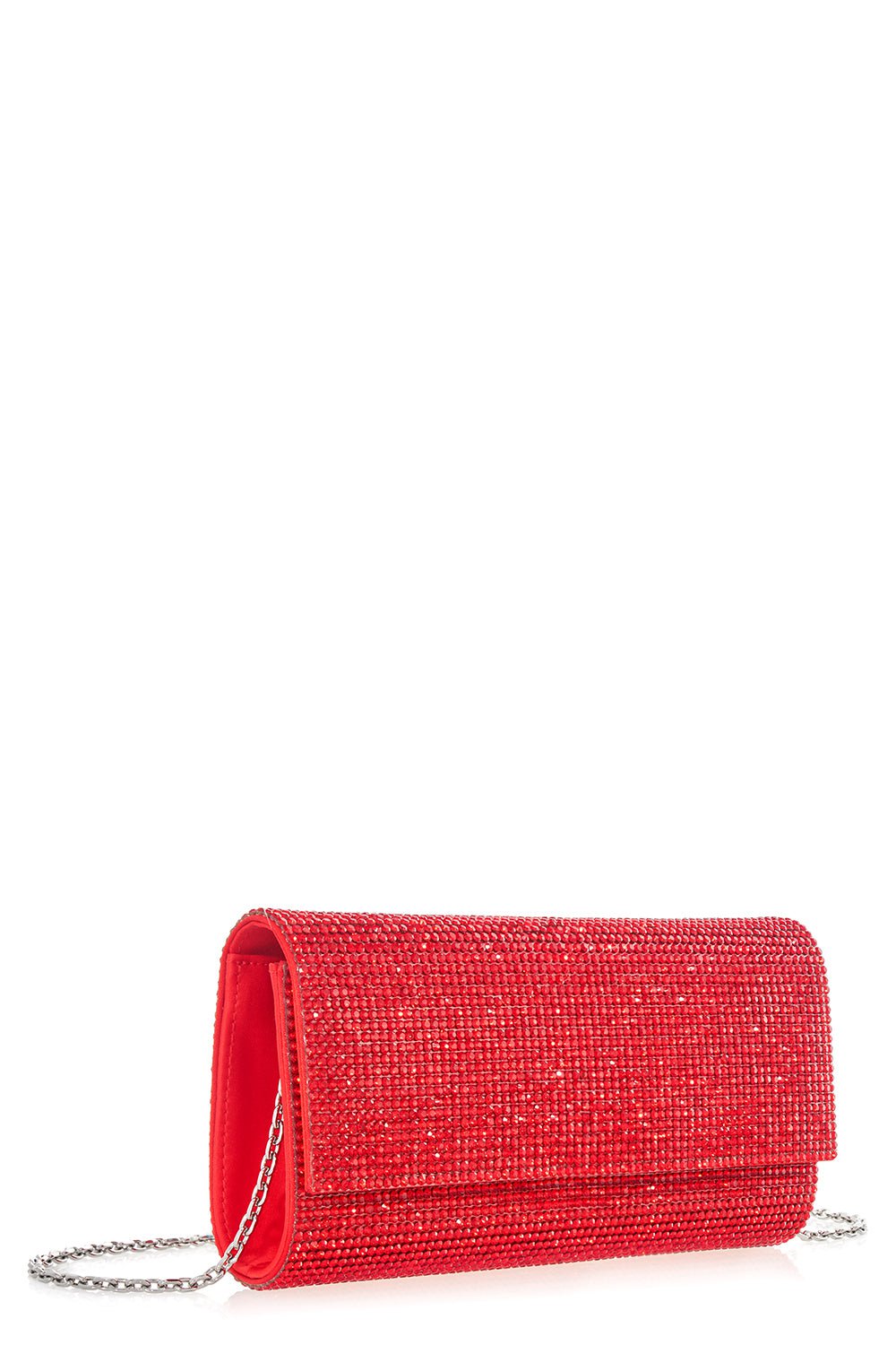 JUDITH LEIBER-Perry Clutch - Light Siam-LT SIAM