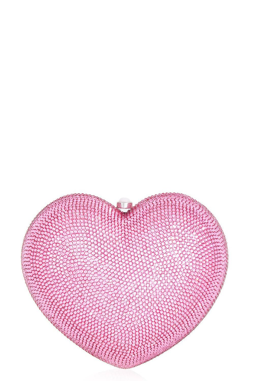 JUDITH LEIBER-Petit Coeur L'Amour Bag-PINK