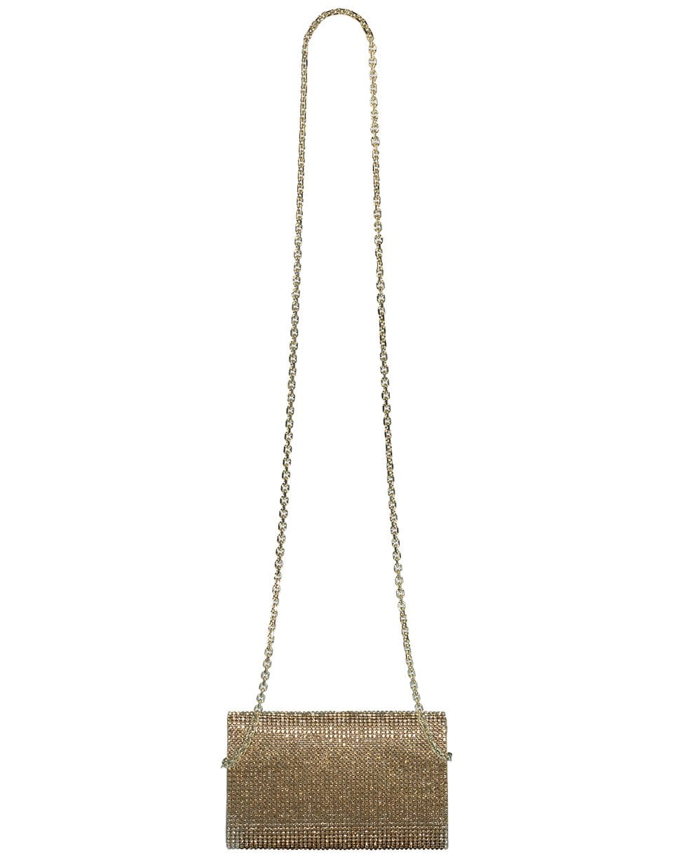 JUDITH LEIBER-Fizzy Champagne Crystal Clutch-PROSECCO