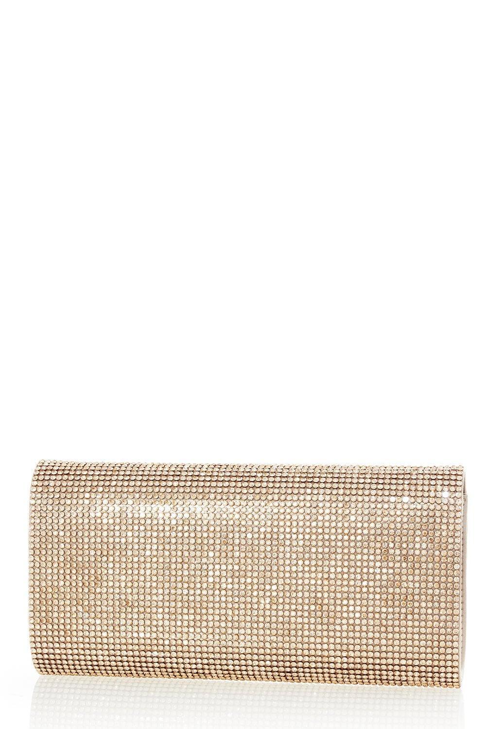 JUDITH LEIBER-Perry Clutch - Prosecco-PROSECCO