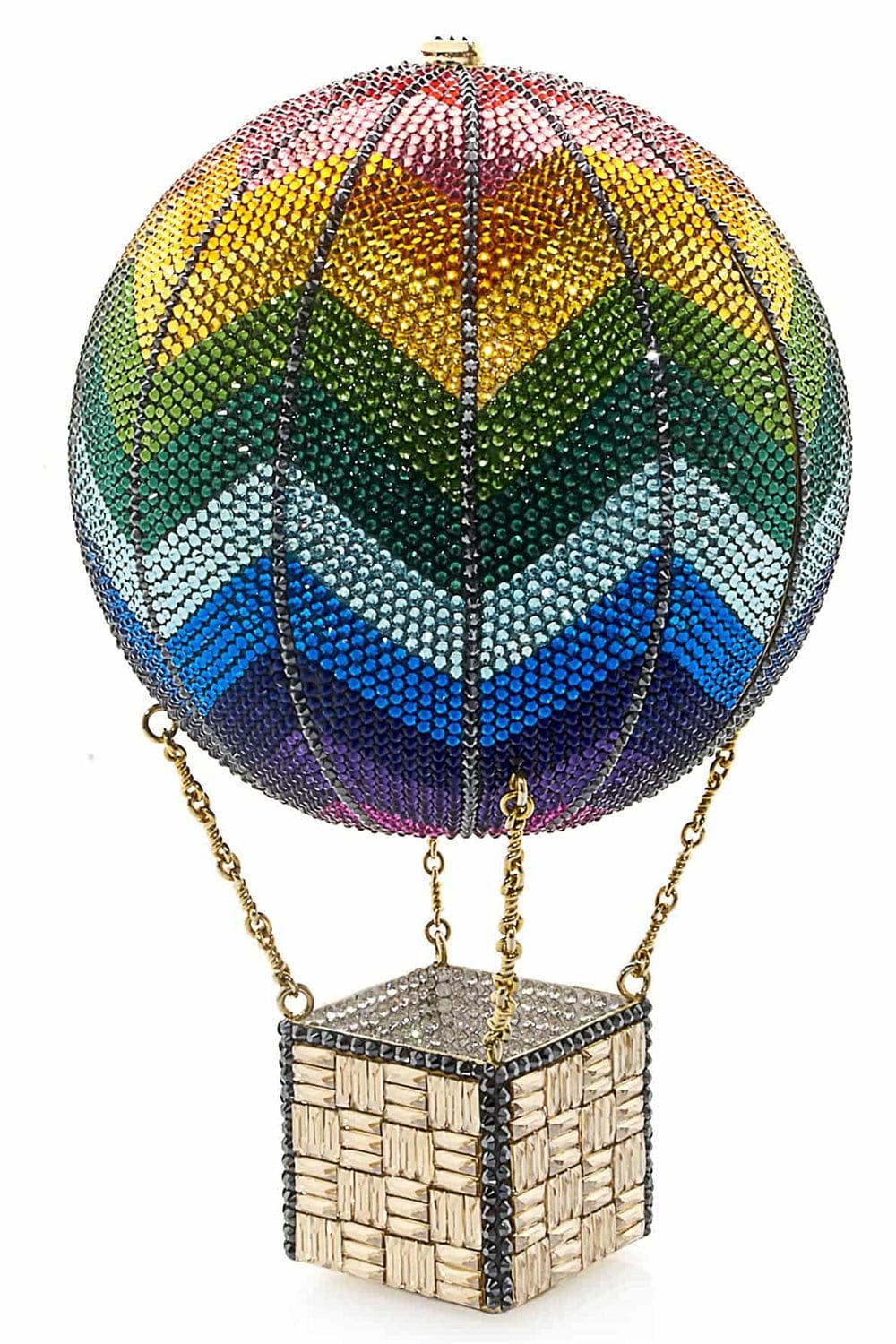 JUDITH LEIBER-Hot Air Balloon Bag-RAINBOW