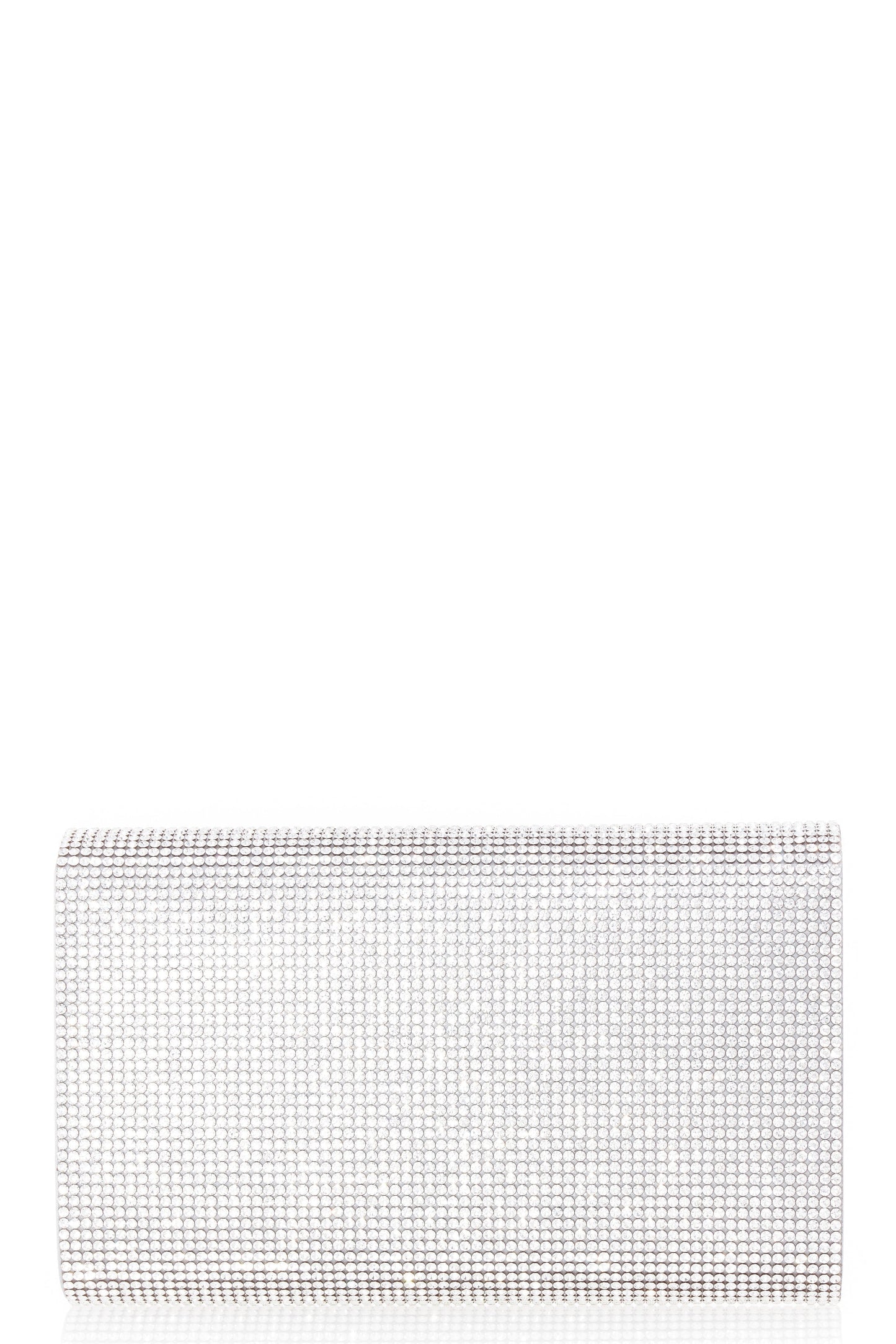 JUDITH LEIBER-Fizzoni Bag - Silver Rhinestone-RHINE