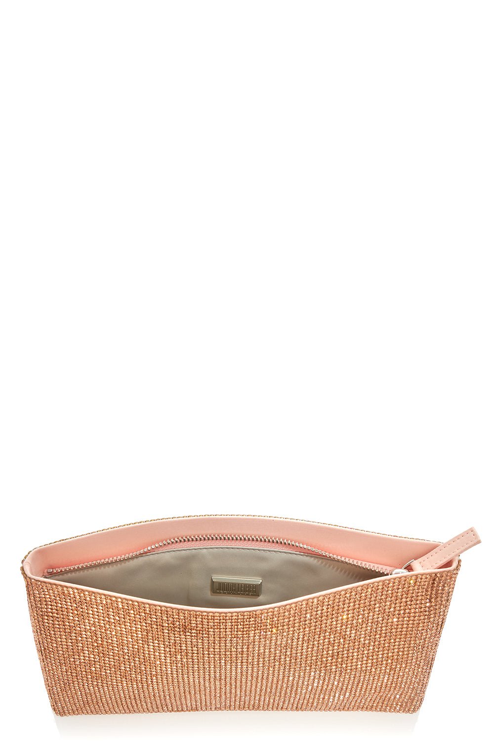 JUDITH LEIBER-Zip Pouch - Rose Gold-ROSE GLD