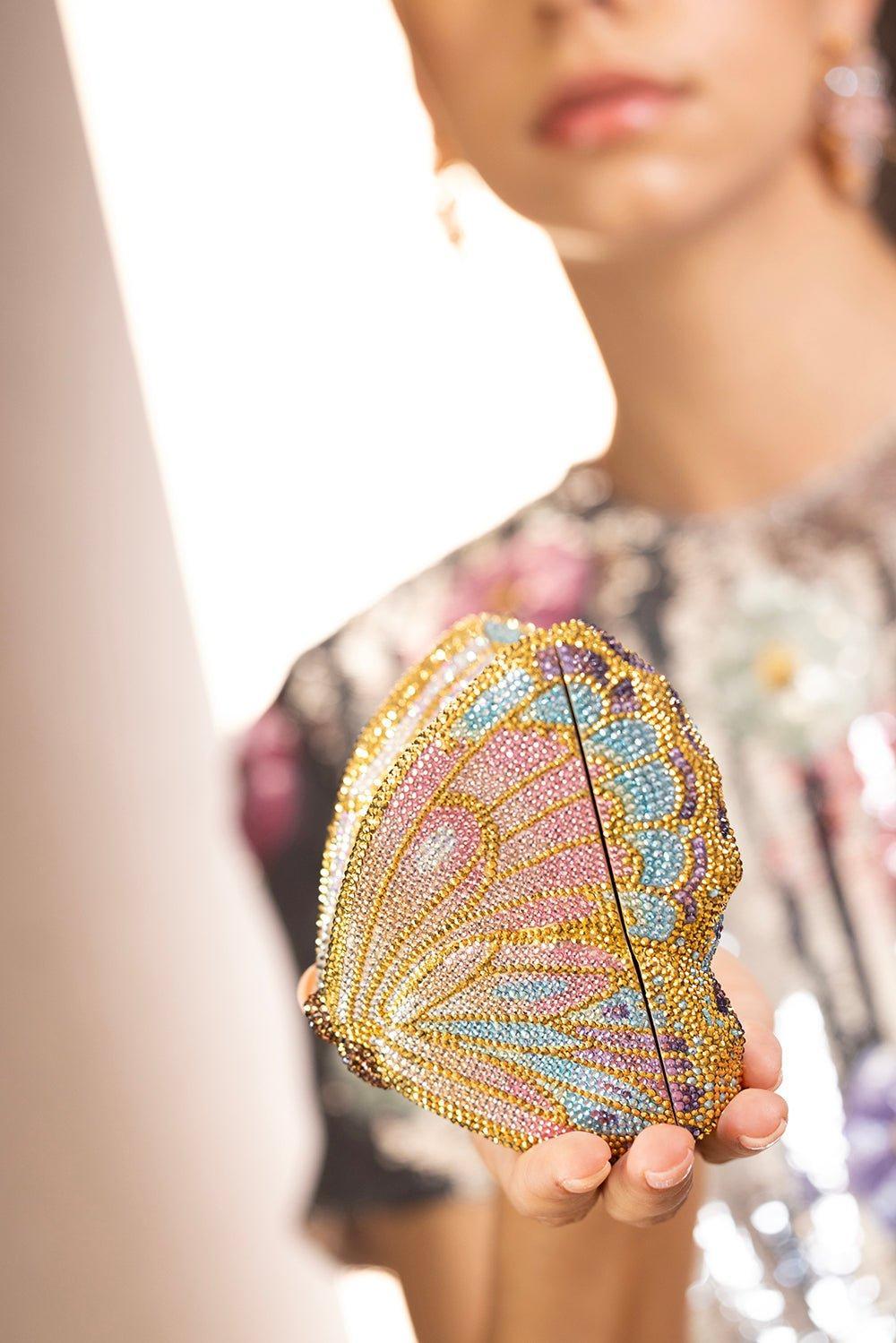 JUDITH LEIBER-Butterfly Clutch-SERAFINA