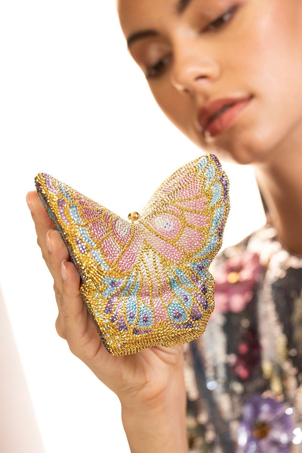 JUDITH LEIBER-Butterfly Clutch-SERAFINA