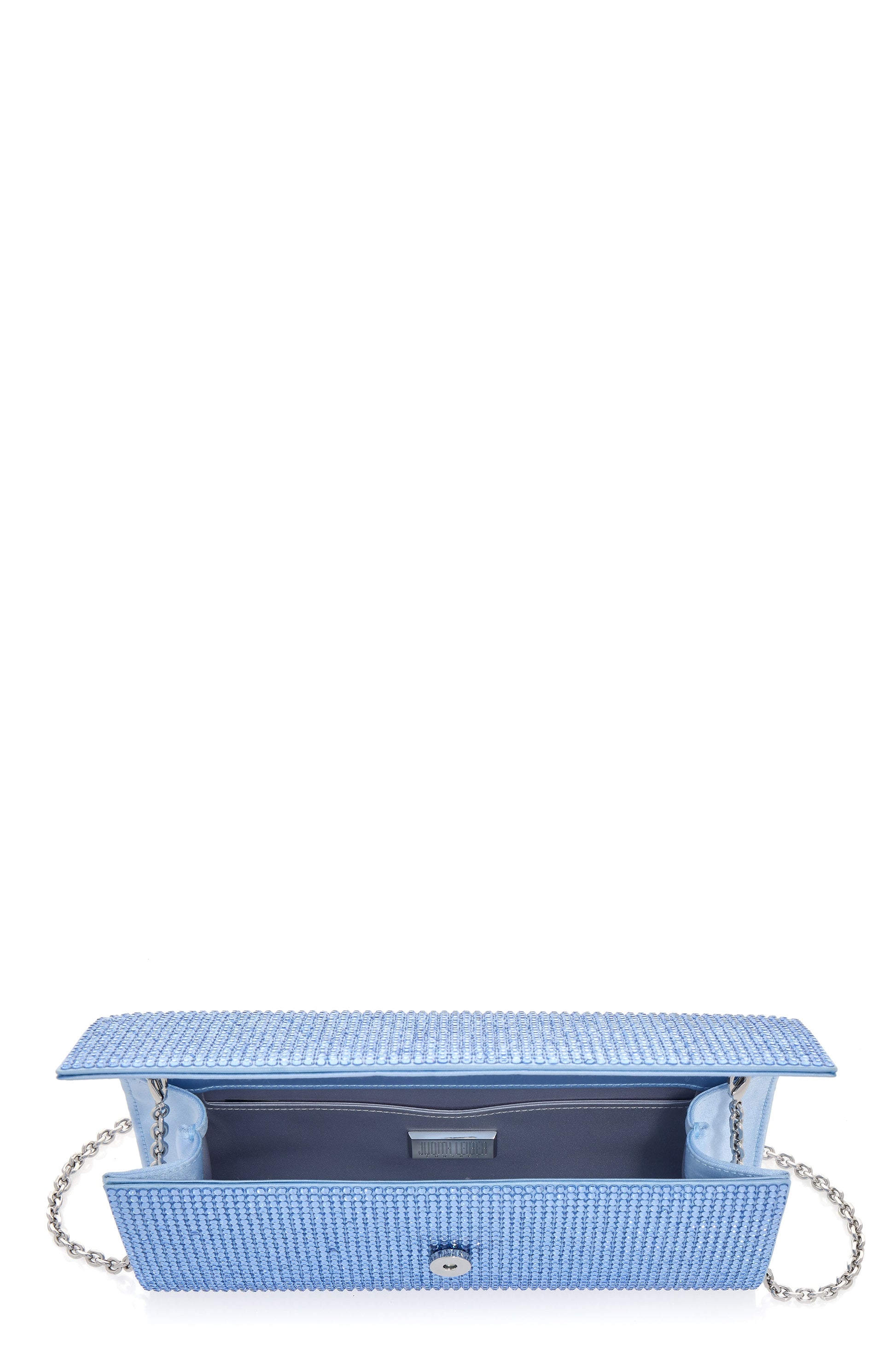 JUDITH LEIBER-Perry Clutch - Light Sapphire-SL/LTSPH