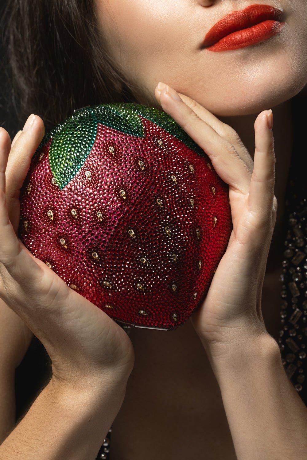 JUDITH LEIBER-Strawberry Bag-SLSIAMUL