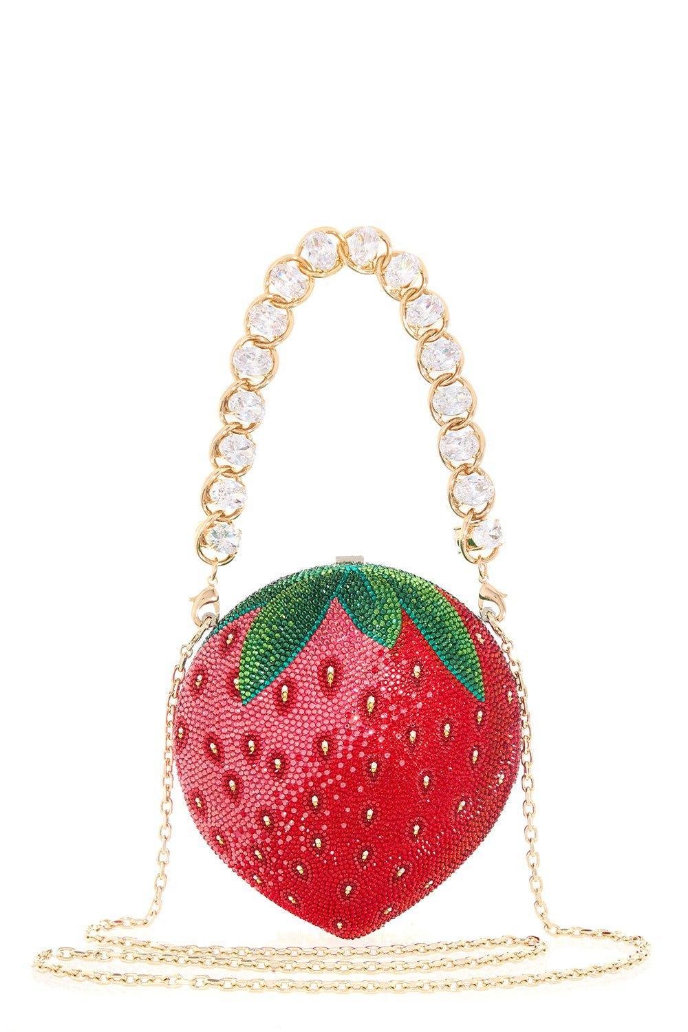 JUDITH LEIBER-Strawberry Bag-SLSIAMUL