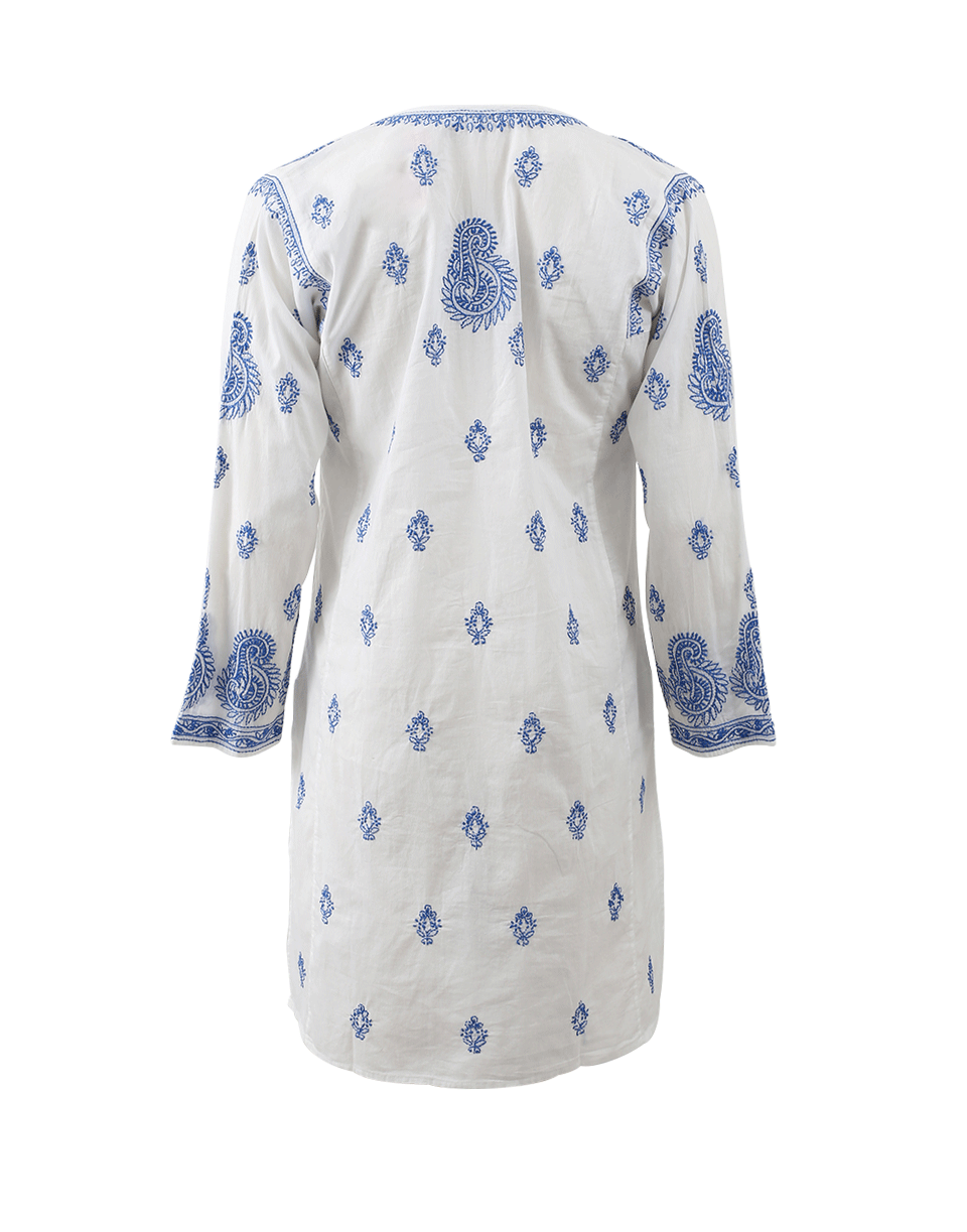 JULIET DUNN-Paisley Embroidered Caftan-