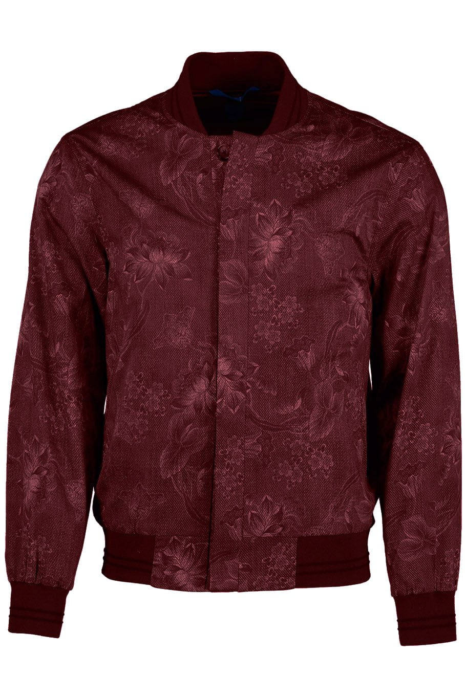 JUNE 79-Pierre Button Blazer - Burgundy-