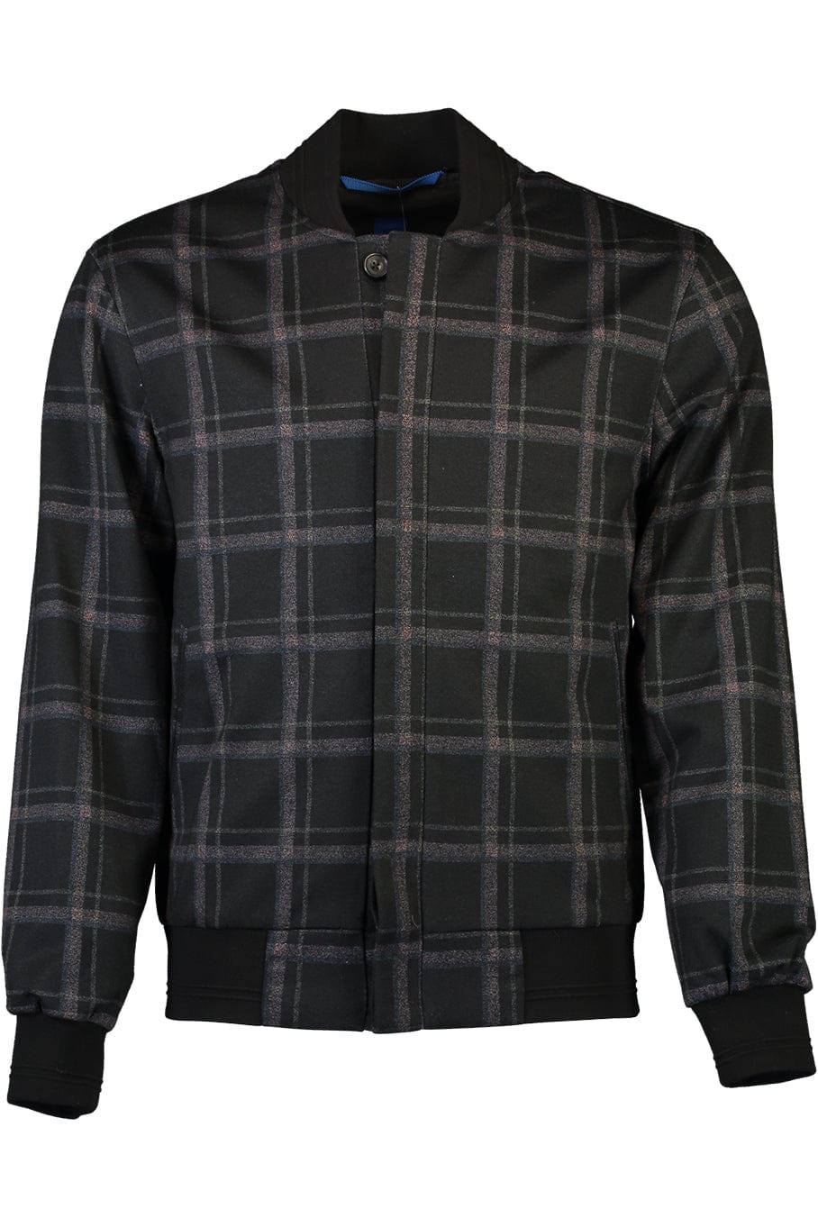 JUNE 79-Pierre Button Blazer - Plaid-