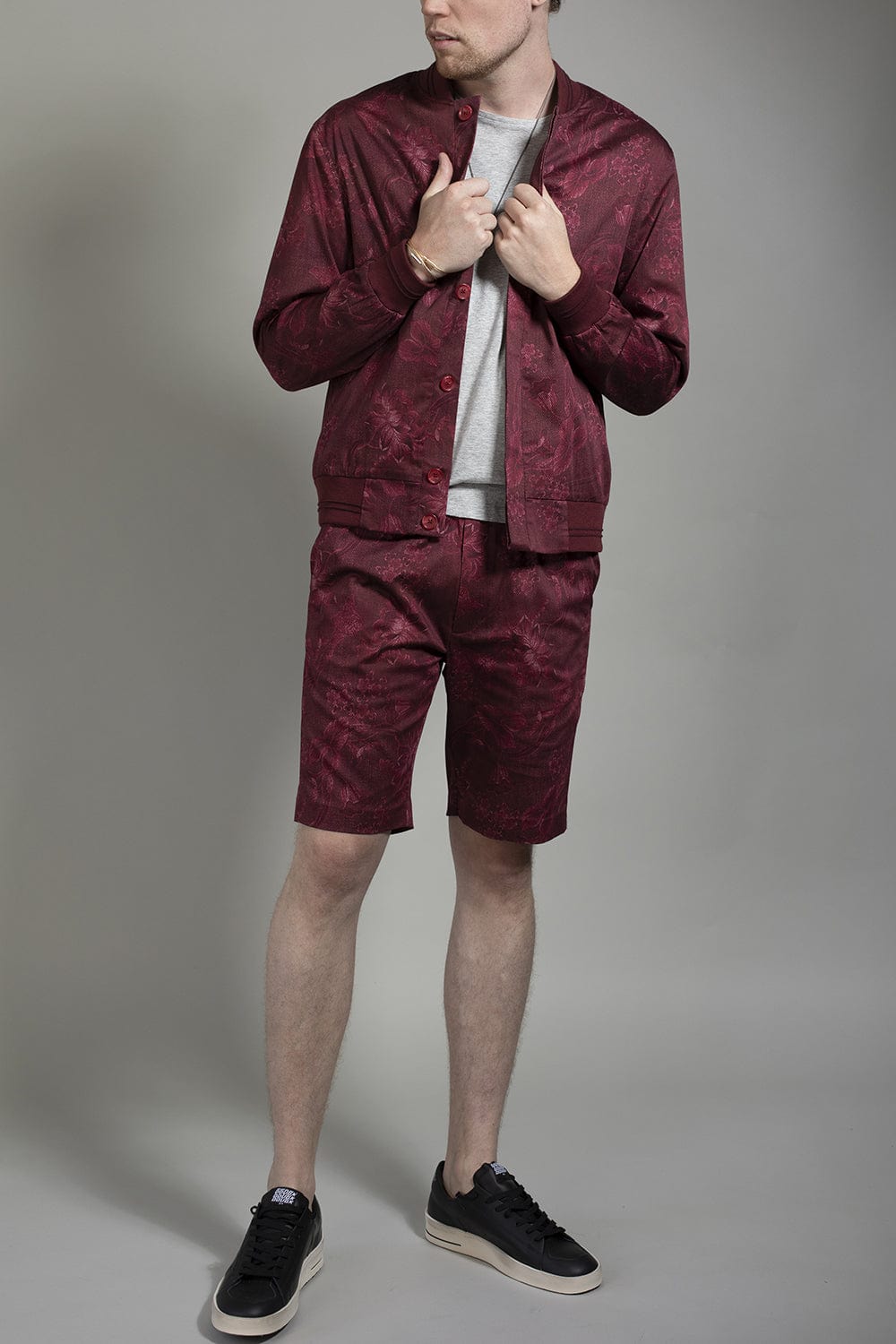 JUNE 79-Rocky Shorts - Burgundy-