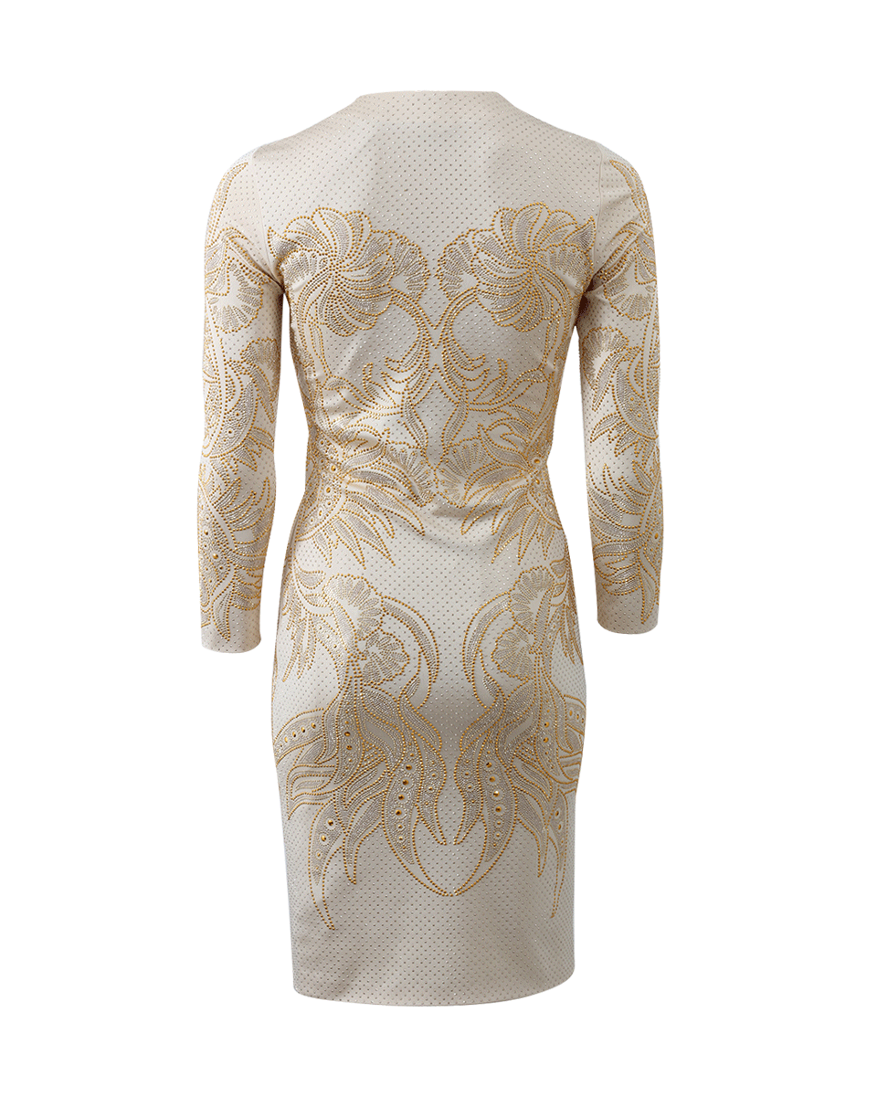 JUST CAVALLI-Rhinestone Beaded Dress-