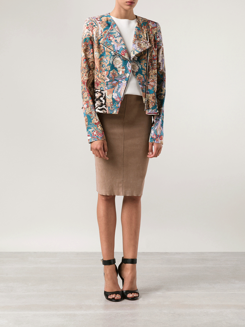 JUST CAVALLI-Turkish Print Jacket-