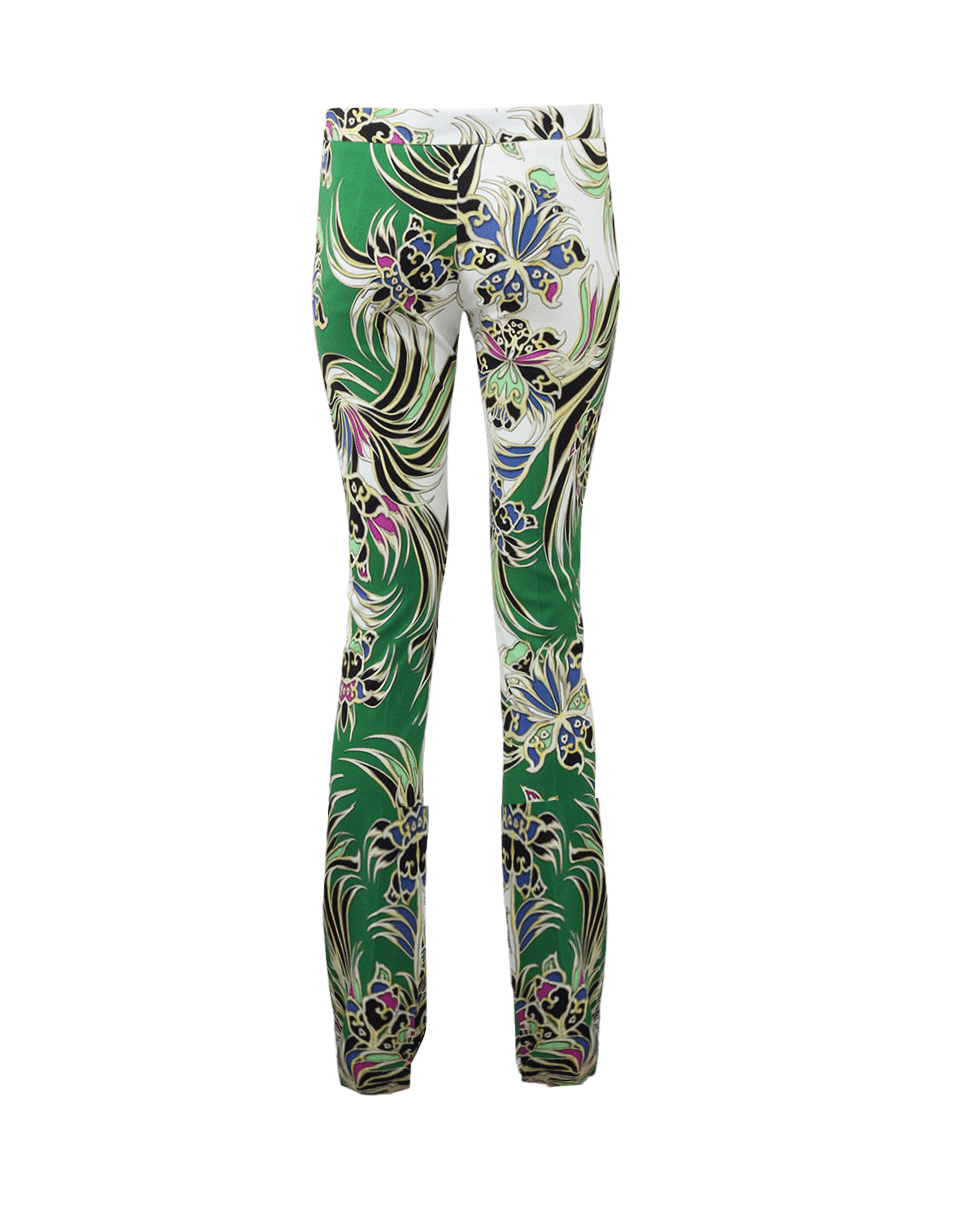 JUST CAVALLI-Printed Crop Pant-
