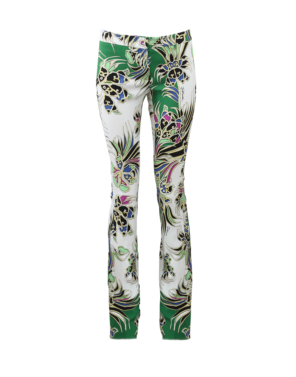 JUST CAVALLI-Printed Crop Pant-
