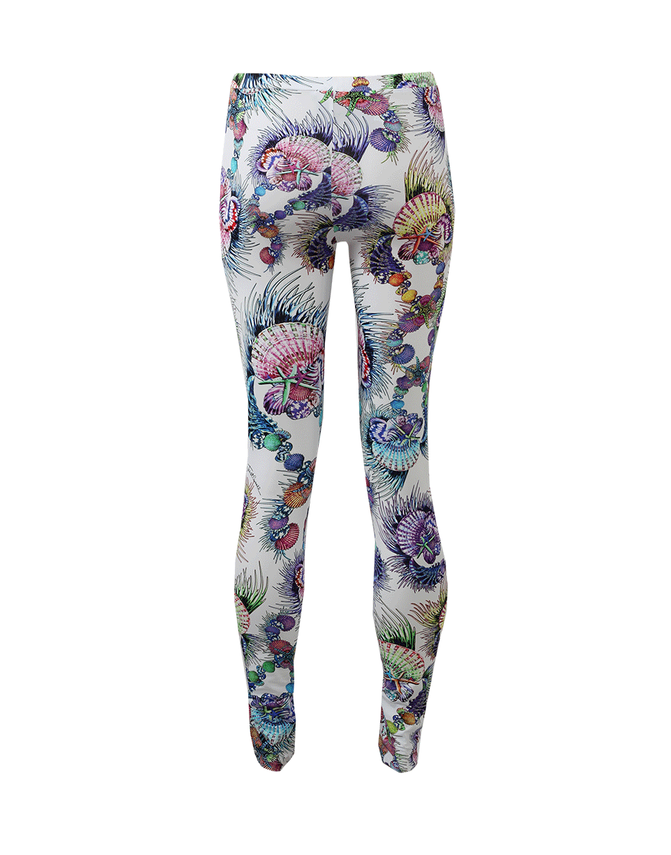 JUST CAVALLI-Seascape Printed Leggings-
