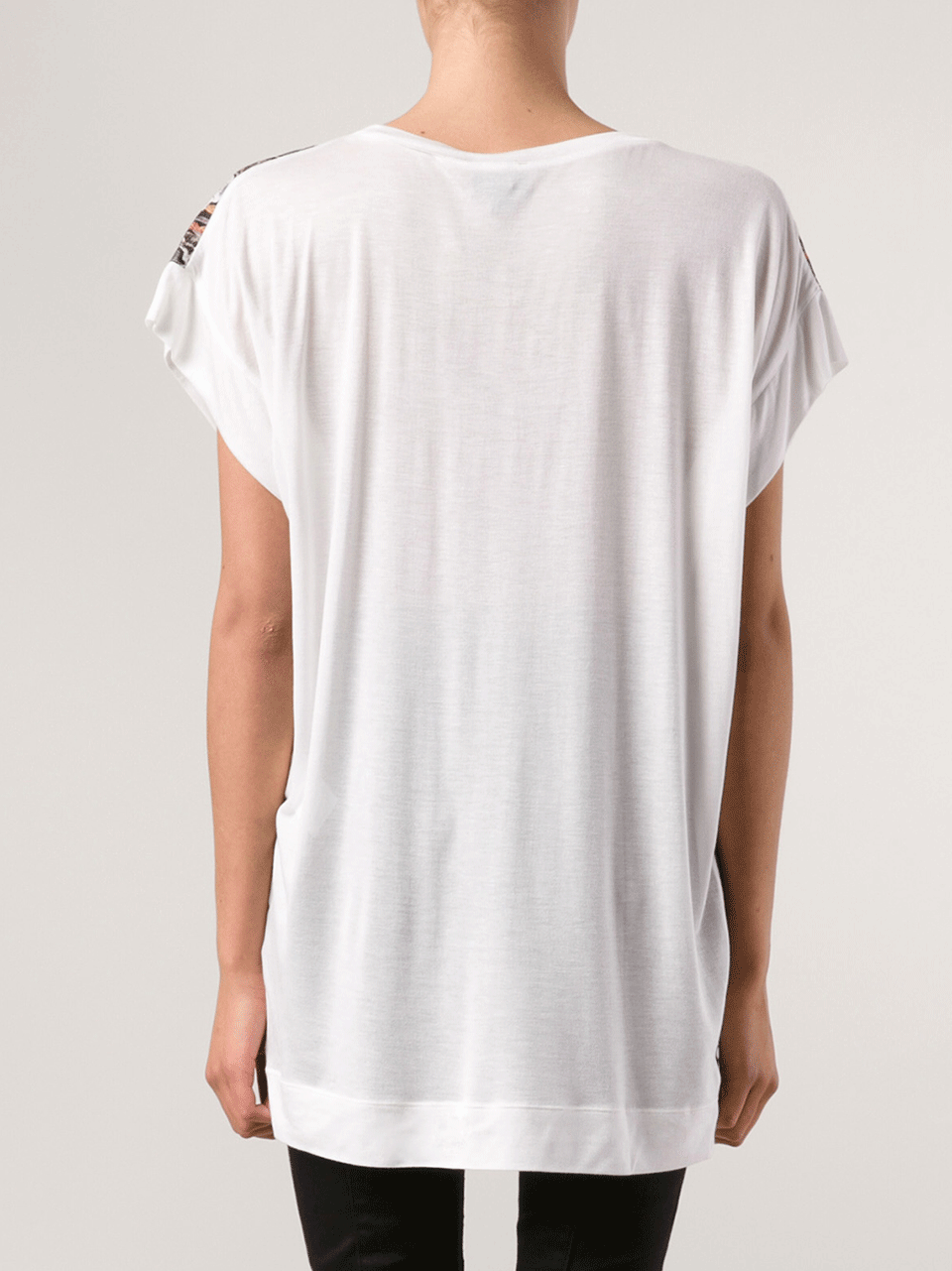 JUST CAVALLI-Printed Front Top-