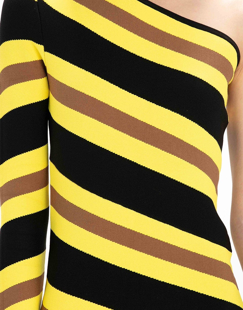 JW ANDERSON-One Sleeve Mini Dress-
