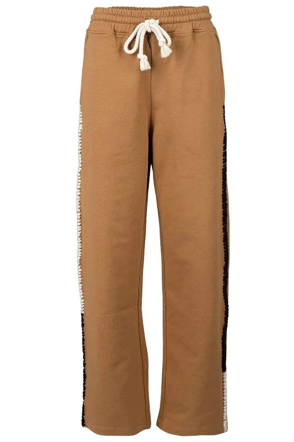 JW ANDERSON-Wide Leg Contrast Stitch Track Pant-