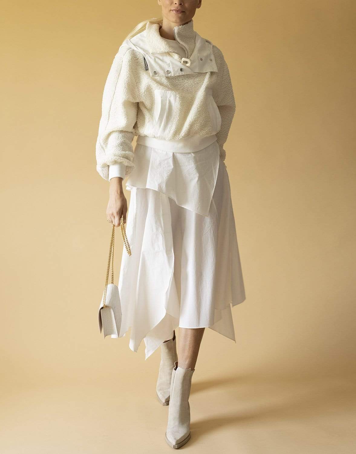 JW ANDERSON-JWA Puller Cropped Hoodie Jacket-