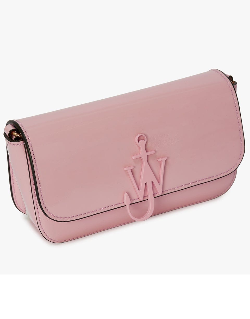 JW ANDERSON-Chain Baguette Anchor Bag - Baby Pink-BABY PINK